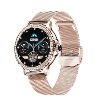 NX19 Smart Óra Bluetooth Hívás pulzusszám Aludni vérnyomásmérő Sport Smartwatch Nők Hölgy, Lány, Fitness Okos Karkötő