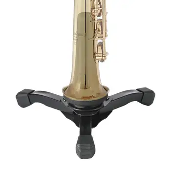 Szoprán Szaxofon Állvány 3 Lábak Hordozható Összecsukható Szaxofon Konzol Fafúvós Hangszer, Szaxofon Tartozékok