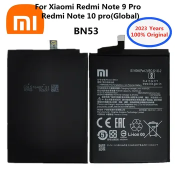 2023 Év, Új, 100% Eredeti Akkumulátor BN53 A Xiaomi Redmi Megjegyzés 9 Pro / Redmi Megjegyzés 10 pro (Globális) 5020mAh Telefon Akkumulátor Volta