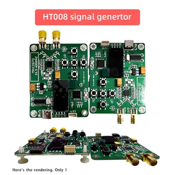 HT008 Jel Forrás MAX2870 STM32 23.5-6000Mhz jelgenerátor Jel Forrás Támogatás Pont/ Mód Tartós Zöld