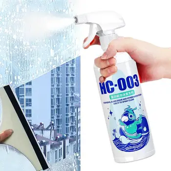 Fürdőszoba Vízkőoldó Spray 500ml Vízkő-Eltávolító Zuhany Tisztító Hab Erős Vízkőtelenítés Tisztítás Ügynök Habzó Tisztító Spray