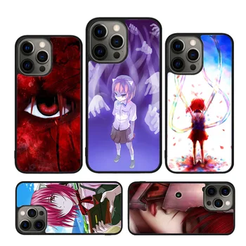 anime Elfen Lied az Esetben Az iPhone 15 SE 2020 XR X XS Max 6 7 8 Plusz 12 13 Mini 11 12 13 14 Pro Max Lökhárító Borító