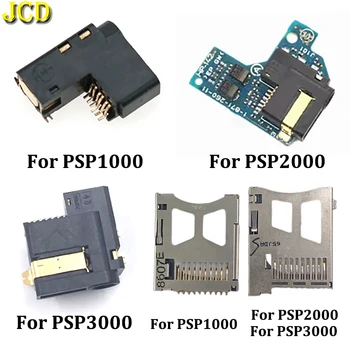 JCD Memory Stick Kártya Foglalat Fülhallgató Csatlakozó Port Fejhallgató Jack Alaplap Socket A PSP 1000 2000 3000 Konzol Accessorie