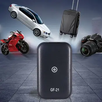 GF21 GF21 Mini GPS Valós Időben Autó Tracker Anti-Elveszett Készülék Hangfelvétel Ellenőrzése Lokátor Nagy felbontású Mikrofon Elhelyezése