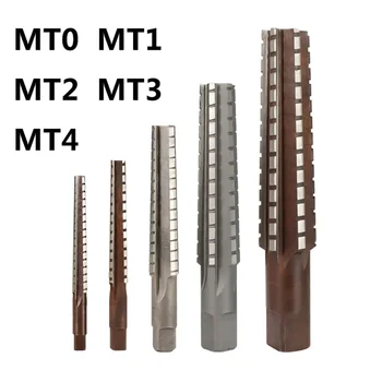 Kezét fúrók terén 2db MT0/MT1/MT2/MT3/MT4 Acél Finom/Durva-Edge Morse Kúpos Fúró Maró Befejező Vágó Eszköz
