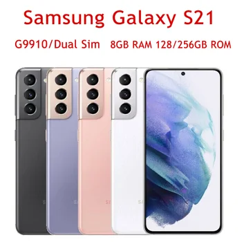 Eredeti Kártyafüggetlen Samsung Galaxy S21 5G Dual Sim G9910 6.2
