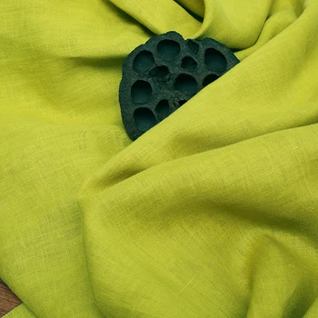 Kiváló Minőségű Ruházati Rami Szövet tervező diy, Sárga-zöld patchwork