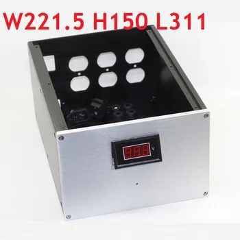 Méret W221.5 H150 L311 Alumínium Többcélú Esetben 1-Es Digitális Óra Fej Teljesítmény Esetben
