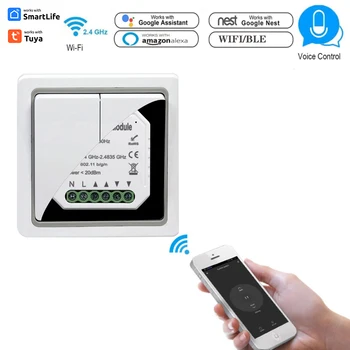 Graffiti Wifi Smart Switch Modul Hangvezérlés Redőnyökről Motor Smart Switch Haza Ellenőrzési Rendszer