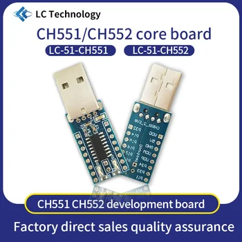 CH551 CH552 Fejlesztési Tanács Core Board USB Kommunikációs 51 MCU WCH