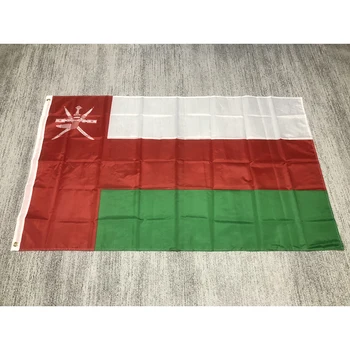 superonezxz zászló Omán zászló 90x150 Omán Zászló, dupla behatolás poliészter lóg Banner beltéri kültéri otthoni dekoráció