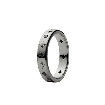 Pandora 925 Ezüst Csillogó Holdat Gyűrűk Niche Ékszerek A Nők Születésnapi Ajándékok
